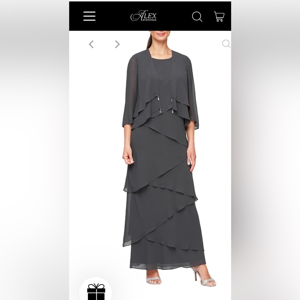 Alex Evenings Mother of the Bride/Groom dress - size 22W